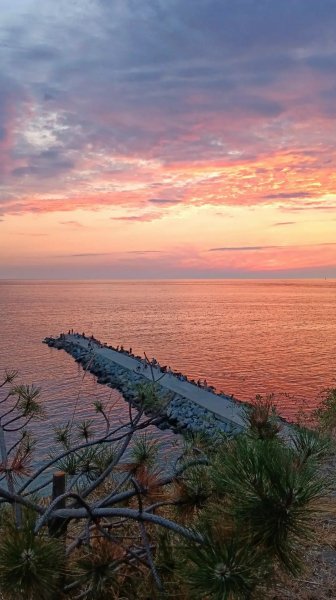 Анапа. Закат над морем