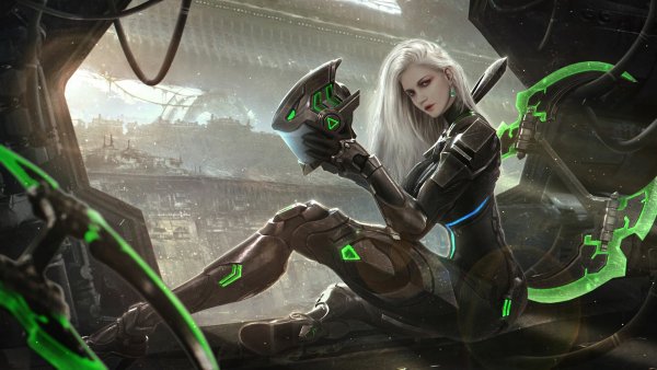 Sci-fi-girl-warrior 4K-4.946