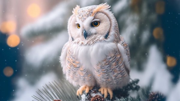 White-owl-4k-wallpaper 692@0@j
