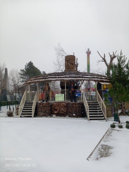 Анапа. Февраль.Вот и зима