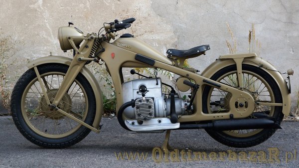Zundapp-K500-Wehrmacht-Olive