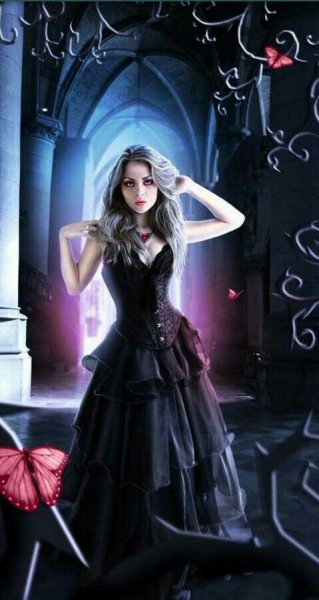 Арт девушка