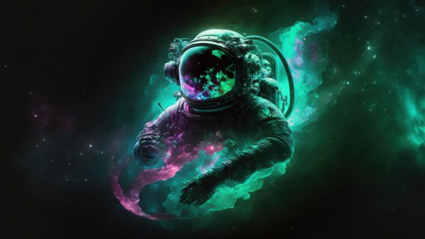 Astronaut-space-digital-art-4k