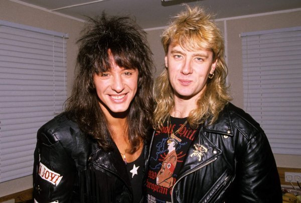 Ричи Самбора (BON JOVI) и Джо Эллиот (DEF LEPPARD)