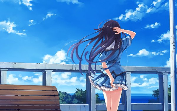 deep-blue-sky-pure-white-wingskoga-sayoko-4k-dk-3840x2400