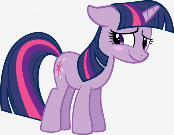 twilight sparkle blushing by piran