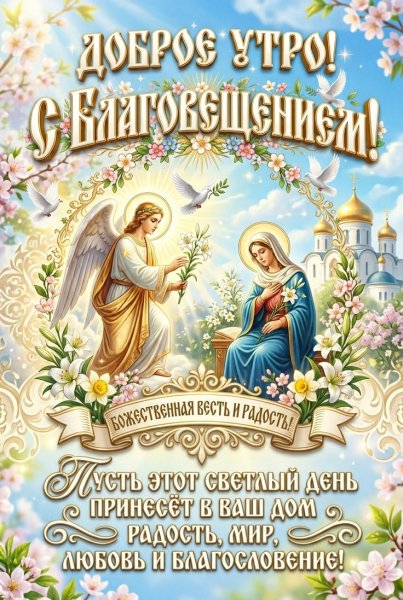 БлАгОвЕщЕнИе