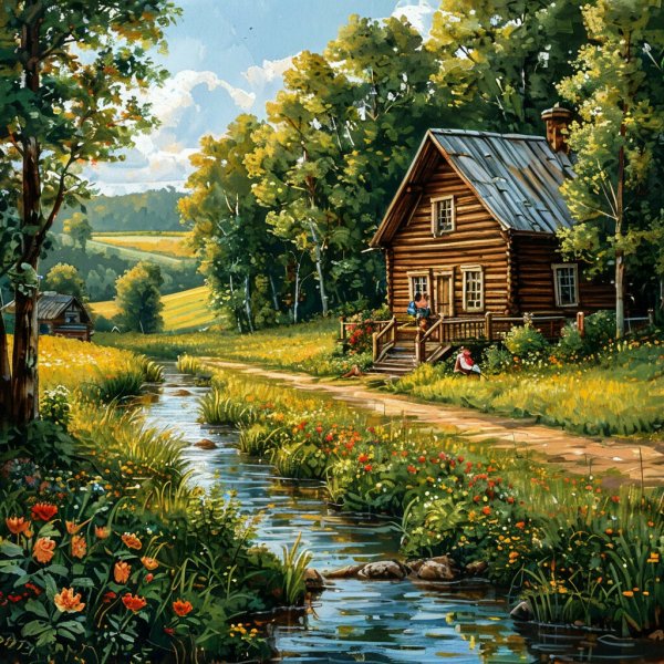 Летний домик в деревне