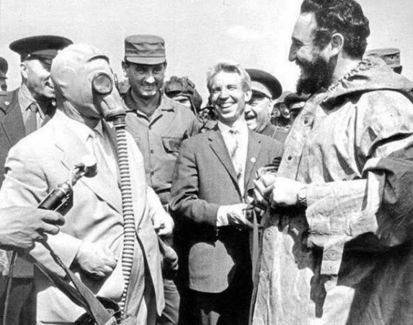 Хрущев и Кастро