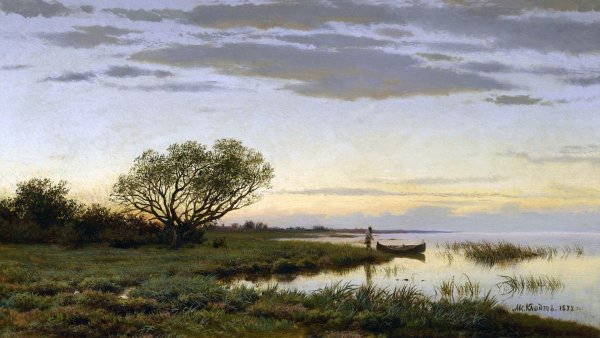 Клодт Михаил К. Сумерки (1872)