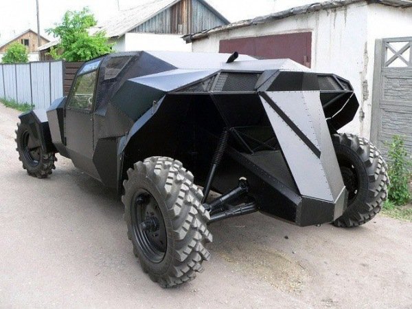 Самодельное авто Черный ворон