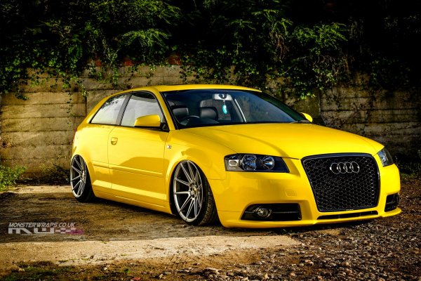 Audi A3 Stance Tuning