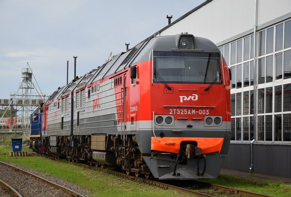2ТЭ25АМ-003 "Витязь", депо Калининград