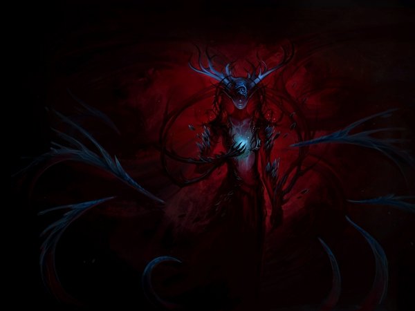 artwork demon girl Wallpaper 2560x1920 w
