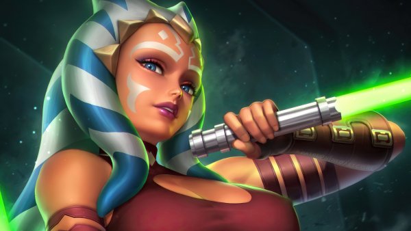 Ahsoka-tano-star-wars-lightsaber- 4K