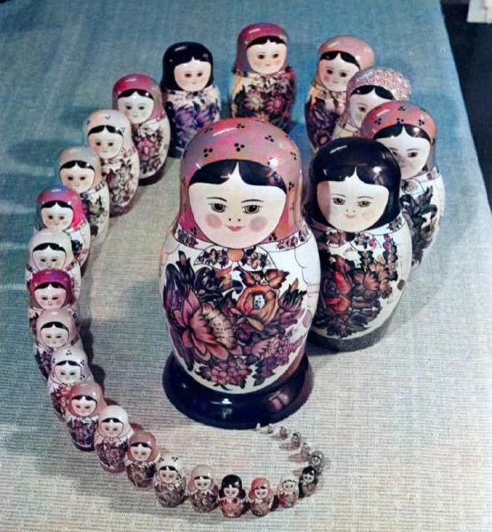 Матрёшка: 30 кукол....