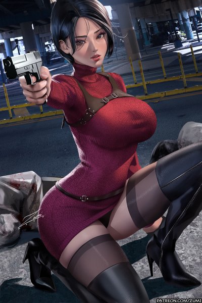 Zumi-artist-Ada-Wong-Resident-Evil-Персонажи-7914658