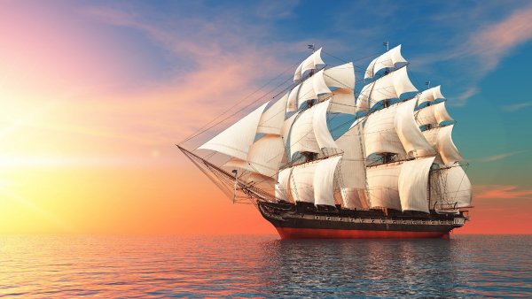 Sailing Ships Sea Sky 337512