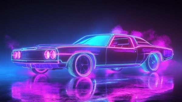Neon-classic-car 1319036-3326