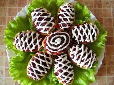 СЕЛЕДКА ПОД ШУБОЙ В КАРТОФЕЛЬНЫХ ЛОДОЧКАХ!!!