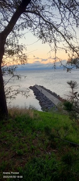 Анапа. Наступает вечер