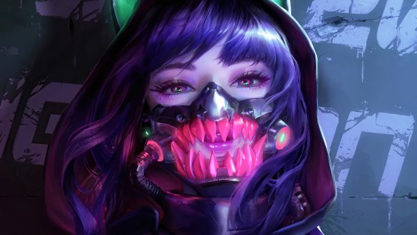 Cyberpunk-girl-mask 4K-8.1456