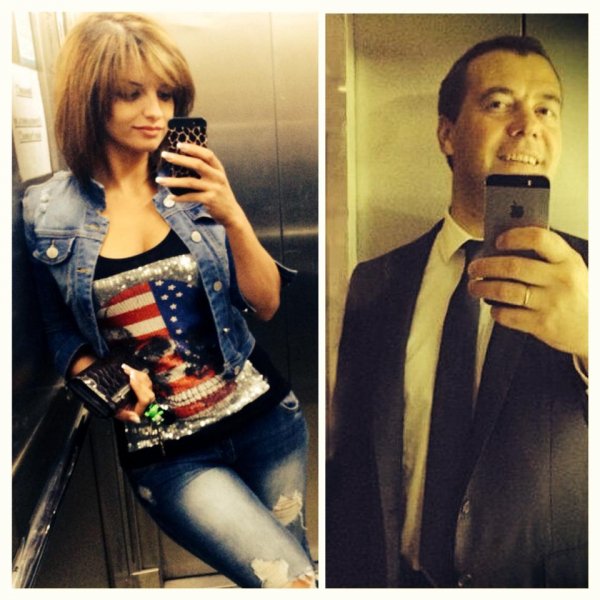 Аня каверина и Дмитрий медведев