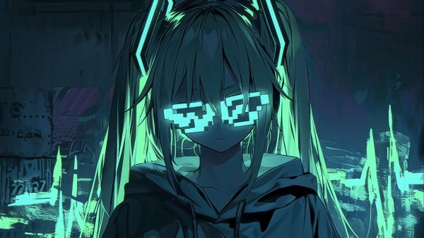 Devushka neon ochki 1314591 2560x1440
