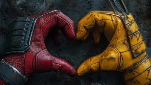 Deadpool-and-wolverine-hand-heart-4k-wallpaper