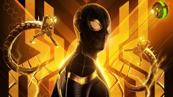 Spiderman-no-way-home-black-gold-suit-4k-wallpaper