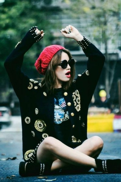 Embellished sweater