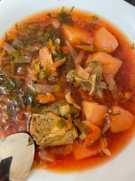 Борщик с мясом