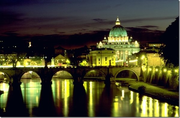 angelsbridgeandbasilicadisanpietroatnigh