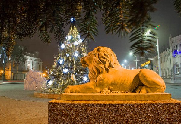 Ночная Евпатория
