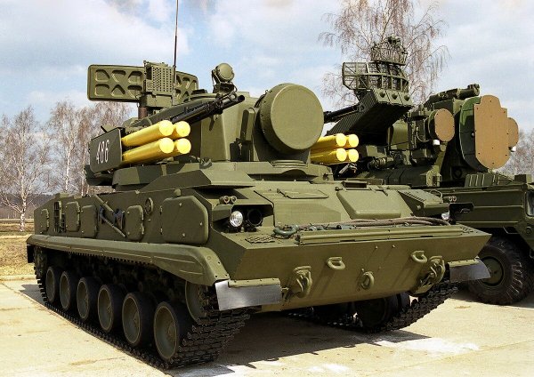 ЗРПК 2с6 "Тунгуска"
