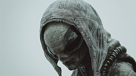 Pn18135290 alien wearing a simple stylish