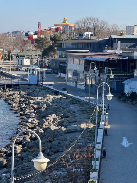 Анапа. Вид на нижнюю набережную