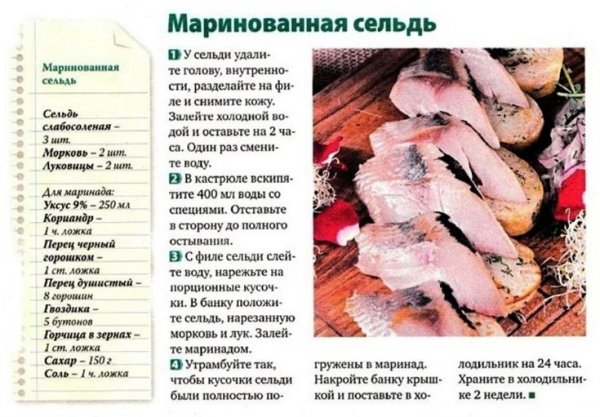 Маринованная сельдь
