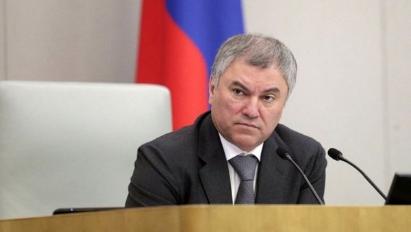 Володин заявил, что Украина оккупирована НАТО,