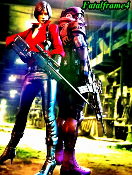 agent hunk and ada by vanadise-d5ozbrj-picsay