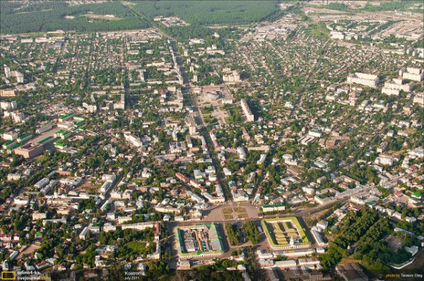 Кострома. все дороги к центру.