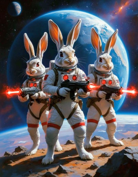 Space hares