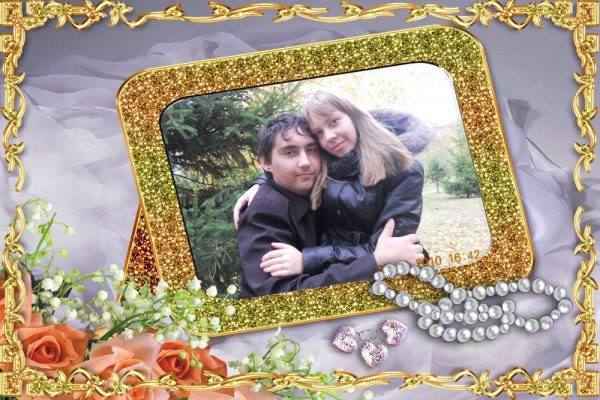 Gold-frame