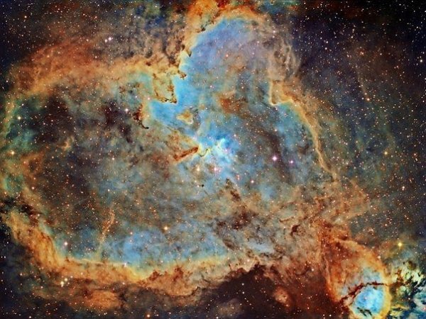 IC 1805 туманность Сердце
