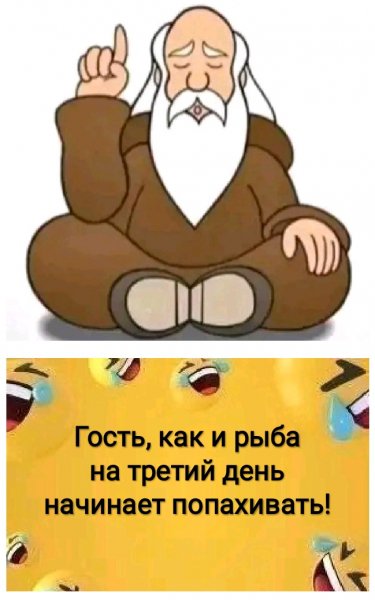 Гость как рыба!