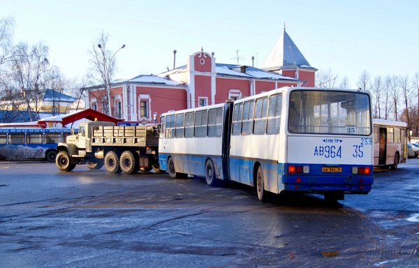 Икарус 280, гармошка
