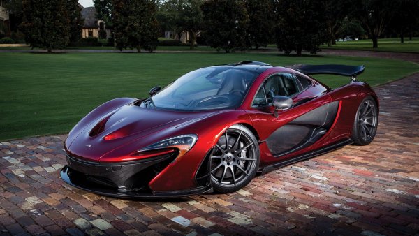 Mclaren p1 krasnyj 109728 1600x900