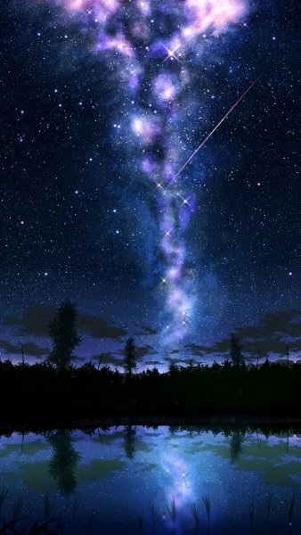 Звёздное Небо, Свечение