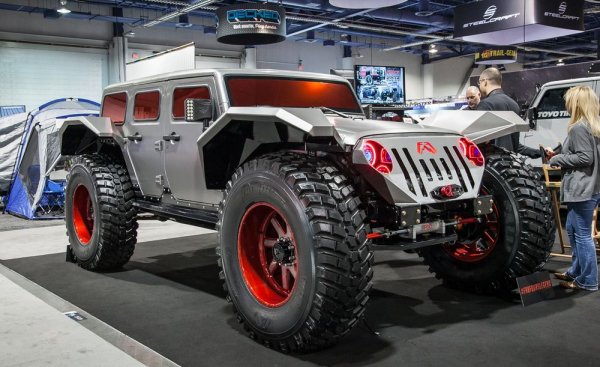 Jeep Wrangler Unlimited - Тюнинг-шоу SEMA