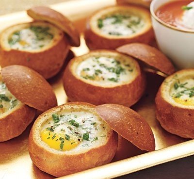 курица в хлебе